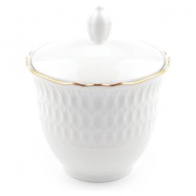 Сахарница 250 мл Cmielow "София /Отводка золото" / 296262