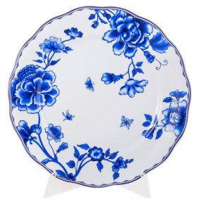 Набор тарелок 25 см 6 шт  Epiag "Аляска /Цветы /2727 /синие" / 148566