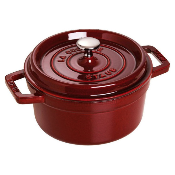 Кокот 20 см с крышкой гранатовый 2,2 л  Staub &quot;STAUB&quot; / 258015