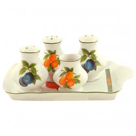 Набор для специй 5 предметов  Leander &quot;Мэри-Энн /Фруктовый сад /СК&quot; / 159199