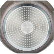 Сковорода agness глубокая с антипригарным мраморным покрытием, серия granite, 28х6,6см / 208681