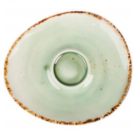 Набор кофейных блюдец 6 шт  P.L. Proff Cuisine &quot;Organica Green&quot; для чашки 90 мл (6шт.) / 314340