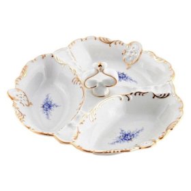 Менажница 29,5 см  Leander &quot;Соната /Голубой цветок&quot; / 027905