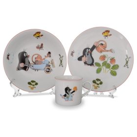 Детский набор 3 предмета  Thun "Крот садовод" / 148640