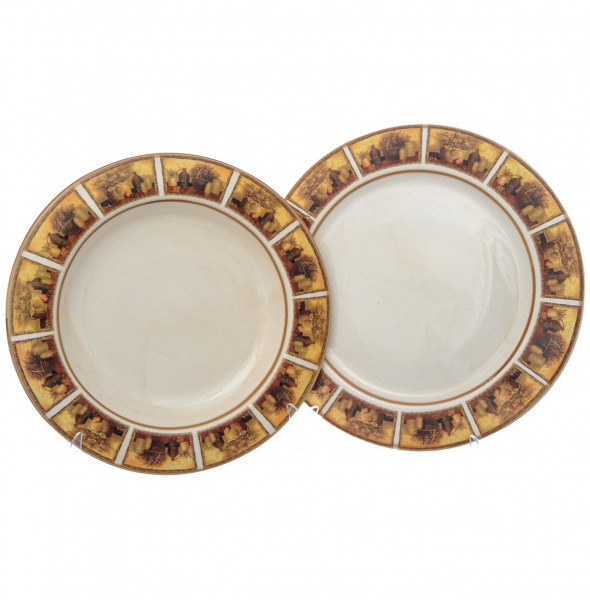 Набор тарелок 2 предмета (24, 25 см)  Ceramica Cuore &quot;Натюрморт&quot;  / 226240