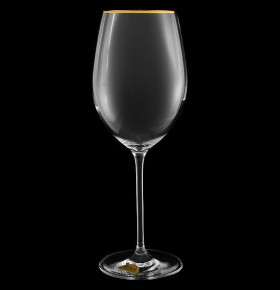 Бокалы для красного вина 480 мл 6 шт  Rona "Spirit /Золотая отводка" / 163823