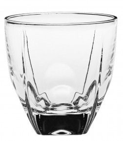 Набор для виски 3 предмета (графин 850 мл + 2 стакана по 270 мл)  Crystal Bohemia "Fjord" / 122623