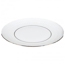 Набор тарелок 21 см 6 шт  Cmielow &quot;София /Платиновая отводка&quot; / 252805