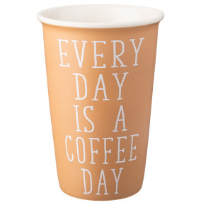 Кружка 380 мл  LEFARD "Кофемания /Every day is a coffee day" / 330229