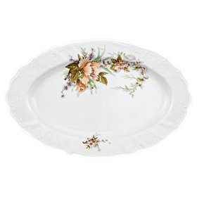 Блюдо 39 см овальное  Thun &quot;Бернадотт /Осенний букет&quot; / 061797