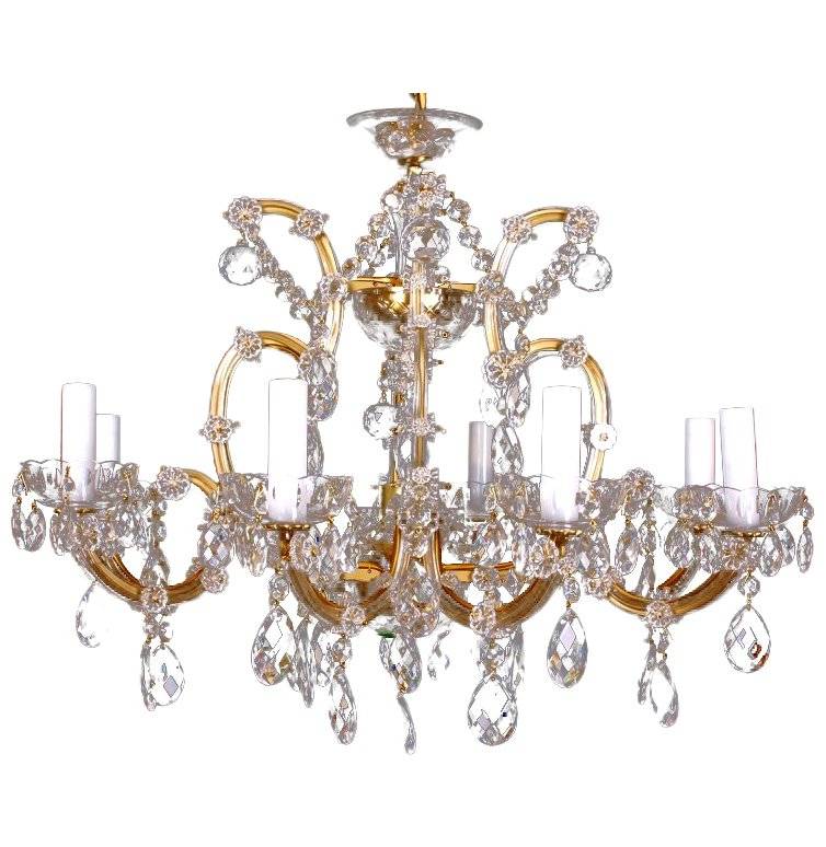 Люстра 9 рожковая хрусталь "Preciosa" / 004300