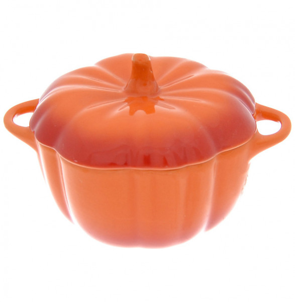 Форма для запекания 13 х 10,5 х 5 см с крышкой 240 мл оранжевая &quot;Pumpkin /Repast&quot; / 290720