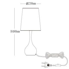 Настольная лампа MW-Light Салон / 297905