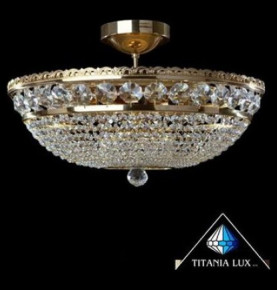 Люстра 6 рожковая потолочная золото  Titania Lux "Титания Люкс" / 026343