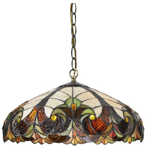 Светильник потолочный 3 рожковый  Velante "Tiffany" Цветы 3 / 304759 — 