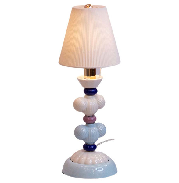 Настольная лампа 1 рожковая  Cloyd &quot;LOTTIE&quot; - голубая керамика / 336437