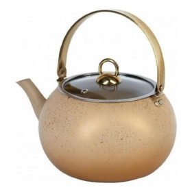 Заварочный чайник 1 л антипригарное покрытие кремовый  O.M.S. Collection &quot;TEAPOT SETS&quot; / 223814