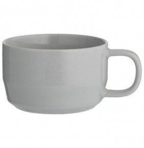 Кофейная чашка 400 мл для каппучино серая  TYPHOON "Cafe Concept" / 284658