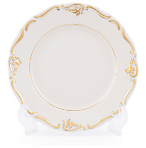 Набор тарелок 18 предметов (19, 19, 25 см)  Thun "Мария-Луиза /С золотом /СК" / 211471
