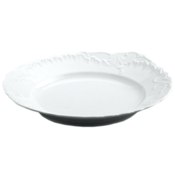 Пирожковая тарелка 29 см  Cmielow &quot;Рококо /Без декора&quot; / 111613