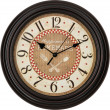 Часы настенные 30 х 30 х 5 см кварцевые венге  LEFARD &quot;CHEF KITCHEN&quot; / 187926