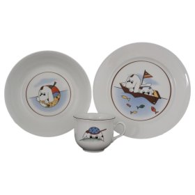 Детский набор 3 предмета  Thun &quot;Моряки&quot; / 088447