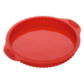 Форма для пирога/пиццы 32 x 28 x 3,3 см круглая силикон  NADOBA "MÍLA" / 164396