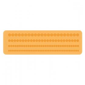 Форма для бусинок из марцепана 26 х 8 х 1 см &quot;Tescoma /DELÍCIA&quot; / 220937