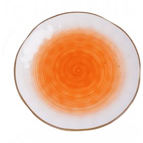 Тарелка 21 см 6 шт P.L. Proff Cuisine "The Sun" оранжевый (6шт.) / 321788
