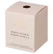 Свеча ароматизированная в стакане 6 х 7,5 см  LEFARD &quot;White musk &amp; warm vanilla&quot; / 348306