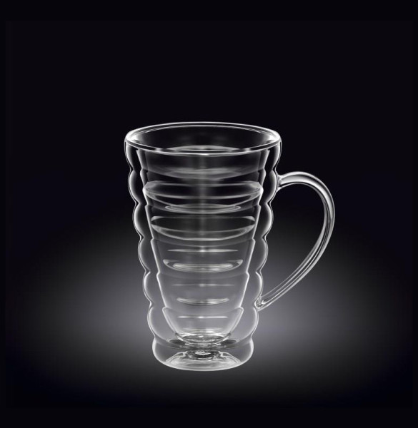Чайная чашка 300 мл с двойными стенками  Wilmax &quot;Segment&quot;  / 347091