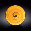 Тарелка 28,5 см глубокая жёлтая  Wilmax &quot;Spiral&quot; / 261611