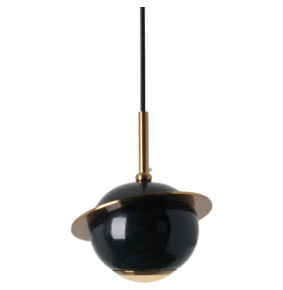 Подвесной светильник Cloyd ASTRAM P1 / латунь - черн.камень / 311190
