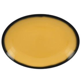Блюдо 26 см овальное  RAK Porcelain "LEA Yellow" / 318021