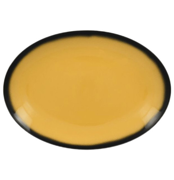 Блюдо 26 см овальное  RAK Porcelain &quot;LEA Yellow&quot; / 318021