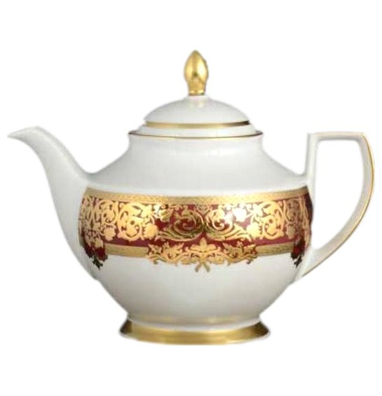 Заварочный чайник 1,2 л  Falkenporzellan &quot;Наталия /Бордо в золотой роскоши&quot; / 137668