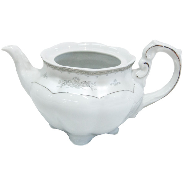 Заварочный чайник 1,1 л  Cmielow &quot;Болеро /Платиновый узор&quot;  / 166126