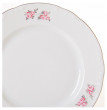 Набор тарелок 17 см 6 шт  Thun &quot;Констанция /Розовые розы /платина&quot; / 051214