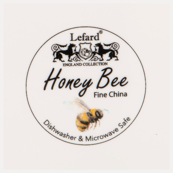 Банка для сыпучих продуктов 650 мл с деревянной крышкой  LEFARD &quot;Honey bee&quot; / 256518