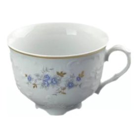 Чайная чашка 330 мл  Cmielow &quot;Рококо /Голубой цветок&quot; / 313044