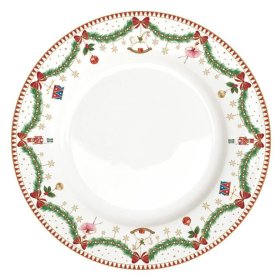 Тарелка 27 см  Easy Life &quot;Новогодняя гирлянда /Magie de Noel&quot; / 370152