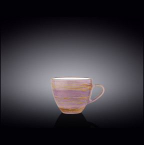 Чайная чашка 190 мл сиреневая  Wilmax "Spiral" / 261695