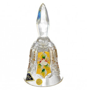 Колокольчик 12,6 см  Aurum Crystal "Хрусталь с золотом" / 037986