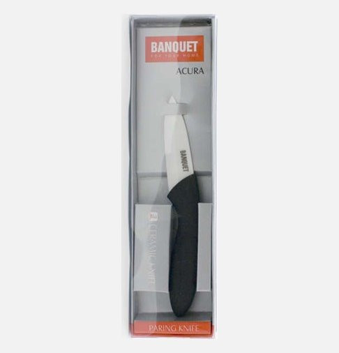 Керамический нож 16,5 см чёрный &quot;Acura /Banquet&quot; / 152282