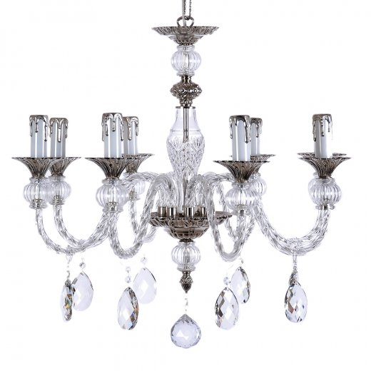 Люстра 8 рожковая хрусталь "Royal Bohemia" / 147145 — 