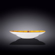 Тарелка 28,5 см глубокая жёлтая  Wilmax &quot;Scratch&quot; / 261485