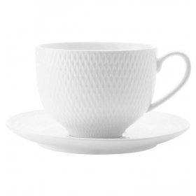 Чайная пара 220 мл  Maxwell &amp; Williams &quot;Даймонд /Без декора&quot; / 263617