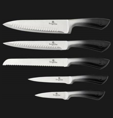 Набор кухонных ножей 6 предметов на подставке  Berlinger Haus &quot;Limited Edition&quot; / 135755