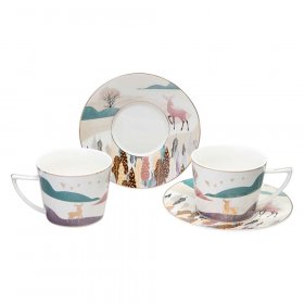 Чайный набор lefard top style на 2 пер. 4 пр. 250 мл / 363035