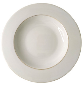 Набор тарелок 22,5 см 6 шт глубокие  Cmielow "Астра /Две линии золота" / 284148